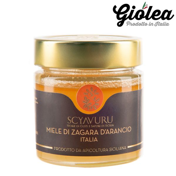 Honig aus Italien - Miele di Zagara d'arancio - Orangenblütenhonig 250g - Scyavuru