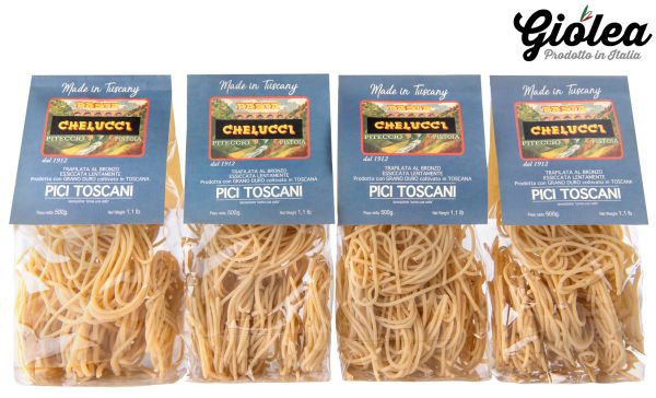 Vorratspack 4x500g Pici Toscani Pasta Chelucci