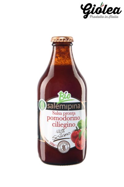 Bio Salsa pronta di pomodorino ciliegino - Salemipina 1 x330g