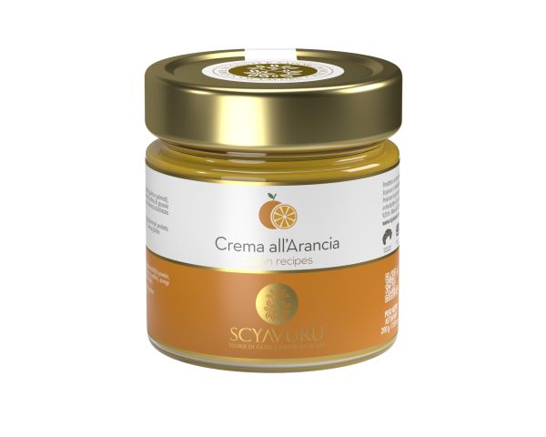 Orangencreme aus Sizilien - Crema all'arancia 200 g - Scyavuru