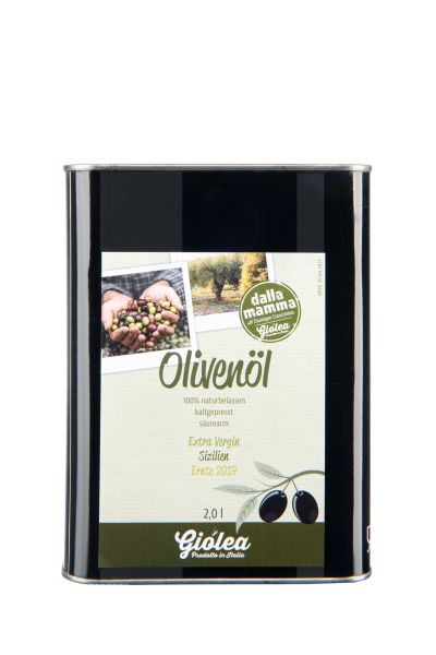 Extra natives Olivenöl aus Italien 2 Liter Kanister - Giolea