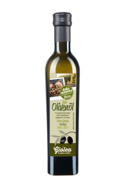 Extra Vergine BIO-Olivenöl aus Italien "dalla Mamma" - Giolea