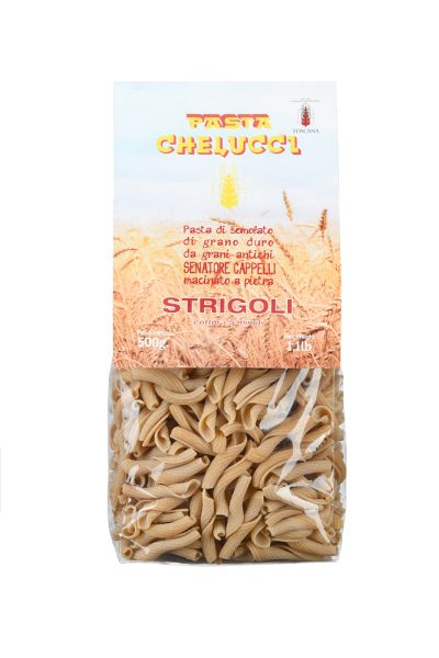 Strigoli Senatore Cappelli Nudeln - Pasta Chelucci 500 g Packung