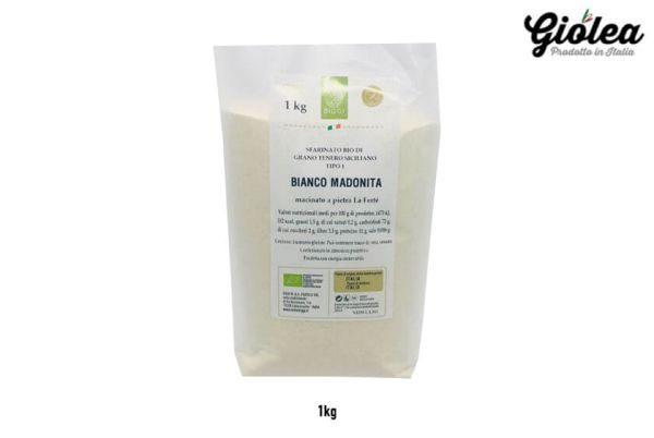 Bio Weichweizenmehl Bianco Madonita di grano tenero siciliano - Molini Riggi