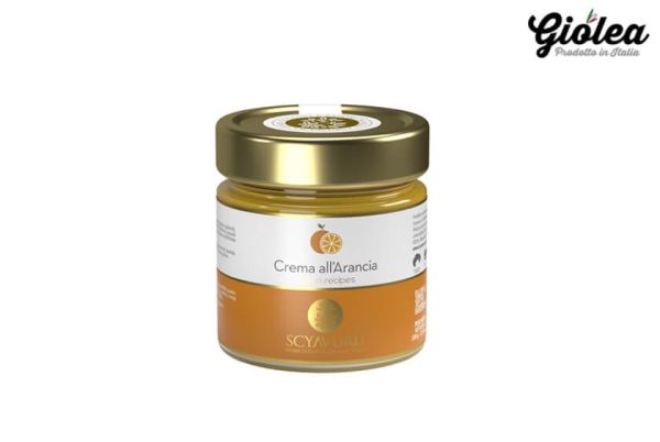 Orangencreme aus Sizilien - Crema all'arancia 200 g - Scyavuru