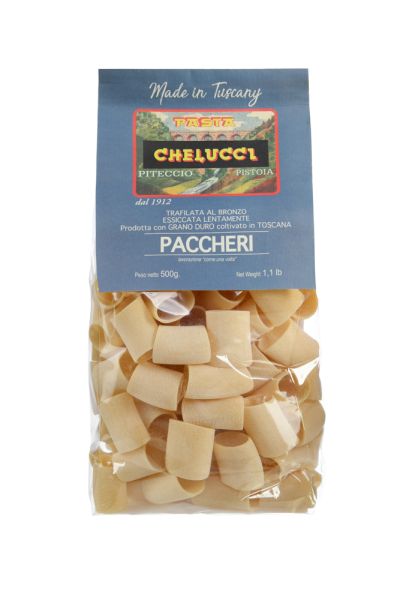 Paccheri Nudeln - Pasta Chelucci aus Italien 500g