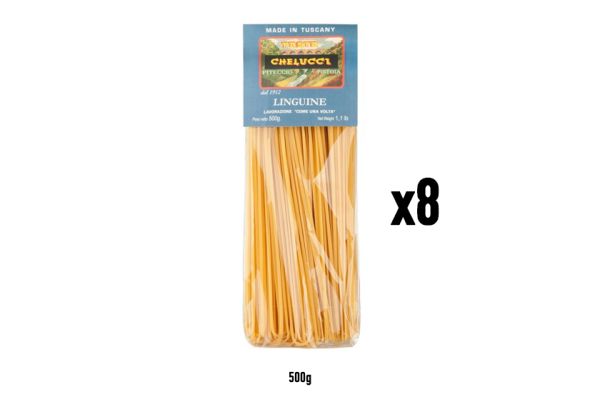 Vorratspack 8x500g Linguine Nudeln - Pasta Chelucci
