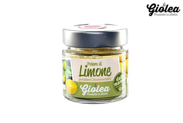 Zitronen Gewürzpulver aus Sizilien - Polveri di limone 40g - Giolea