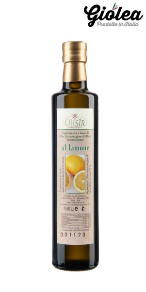 Extra natives Olivenöl mit 10 % Zitrone - Olisir s.n.c.